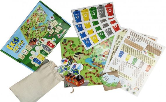 Дитяча настільна навчальна гра "Екологіка"(1319-UM) укр. мовою | Зображення 6