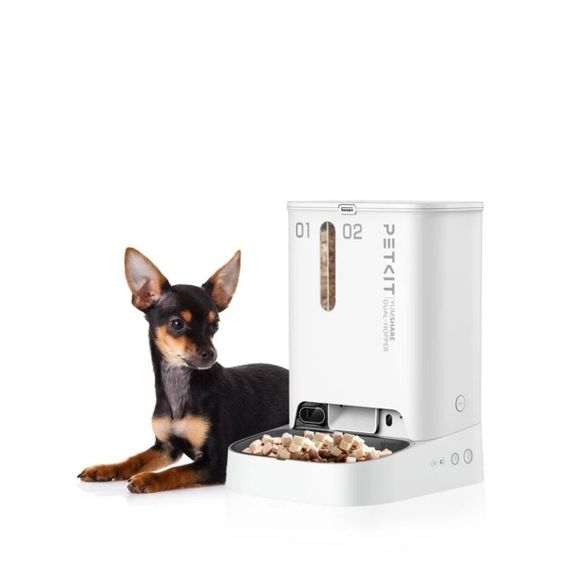 Смарт-годівниця для собак та котів Petkit Yumshare Dual-Hopper With Camera, 5 л | Зображення 5