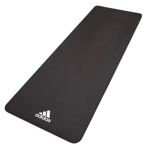 Килимок для йоги Adidas Yoga Mat чорний Уні 176 х 61 х 0,8 см ADYG-10100BK