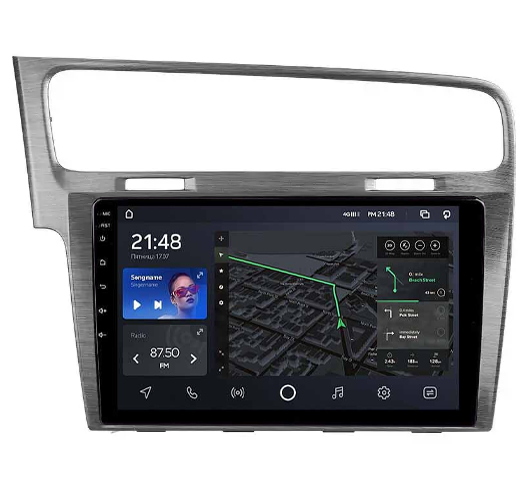 Штатна магнітола AMS T1010 6+128 Gb Volkswagen Golf 7 MK7 2014-2018 (B)