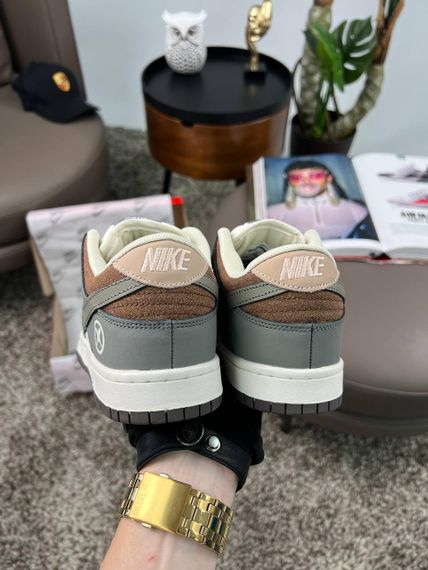 Кроссовки SB Dunk Low x Yuto Horigome Grey White Brown  , Вьетнам 41 26 | Зображення 6