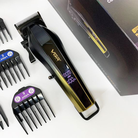 Акумуляторна машинка для стрижки VGR V-273 GOLD | Зображення 1