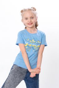 Футболка дитяча "Україна" Носи своє 170 Блакитний (p-3625-158871)