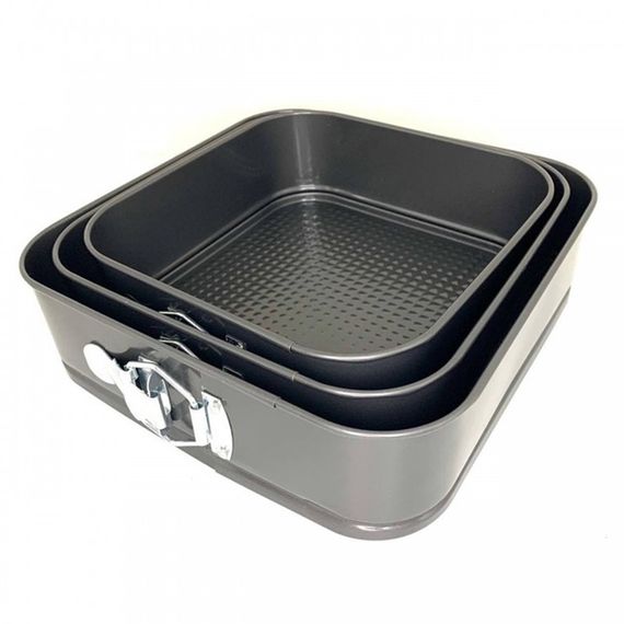 Набір для складання торта Unique, Форма для випічки з нержавіючої сталі Форма випічки в духовці HL-16 | Зображення 5