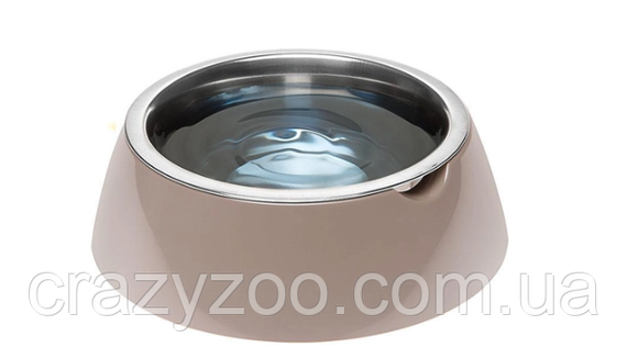 Миска для собак та котів Ferplast Jolie Small металева сіра Ø 17.1x5.5 см 500 мл 70982021 | Зображення 2