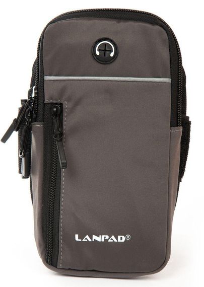 Сумка на руку Lanpad сірий