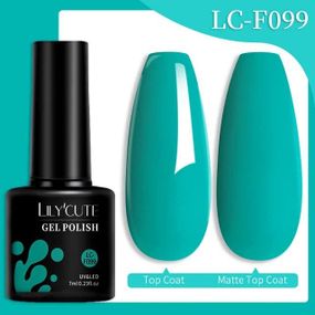 Гель-лак светоотражающий Єффект Искрящийся LILYCUTE Soak-Off UV/LED 7 мл LC-F099