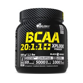 Амінокислоти Olimp BCAA 20:1:1 Xplode Powder 500 г, фруктовий пунш