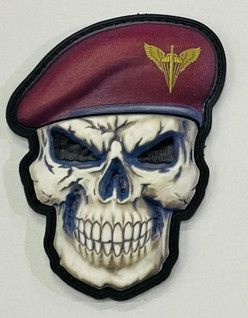 Шеврон Череп ДШВ 3Д