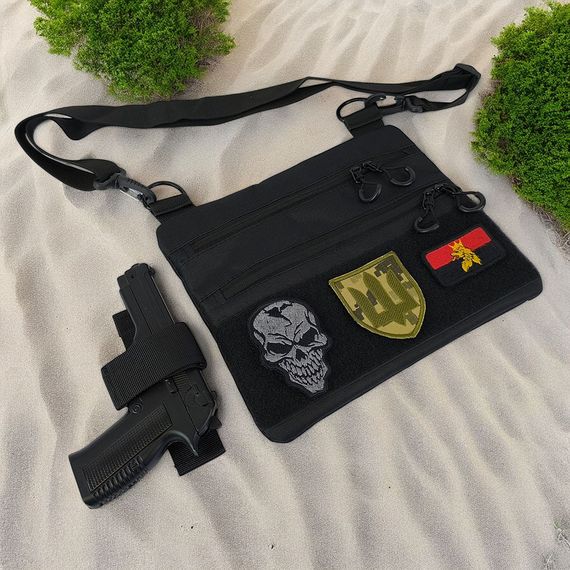 Чоловіча невеличка сумка месенджер для військових, Сумка чоловіча брезентова military WB-85 | Зображення 4