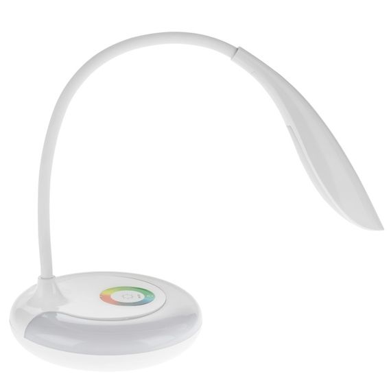 Настольная цветная LED RGB лампа с USB SL-84 5W WH | Зображення 3