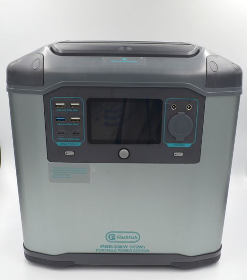 Мобильная зарядная станция FlashFish P25; 1572 ВтЧ; 436800 мАч Li-Ion; 2000 Вт (PPS-4000-P25)