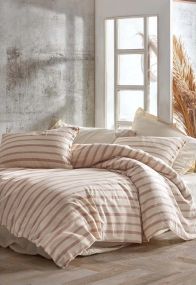 Постільна білизна Saheser Naturel 200 х 220 см Solaris Kiremit