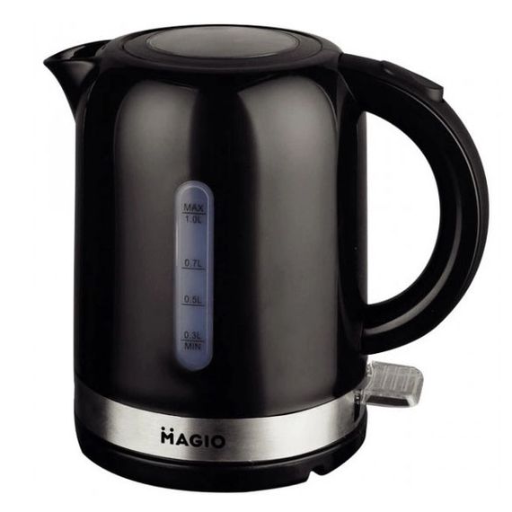 Електрочайник Magio MG-111 1 л, маленький електрочайник, гарний електричний чайник, безшумний чайник