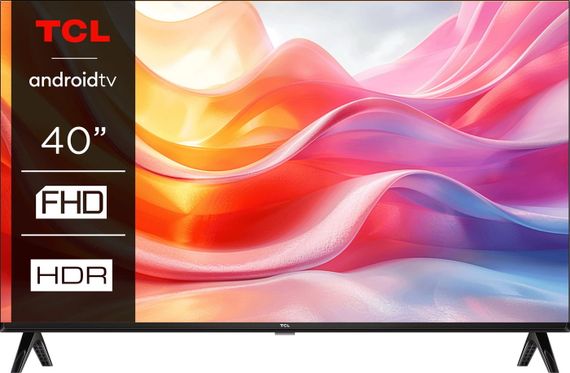 Телевізор TCL 40' LED FHD 60Hz Smart Android TV Black (40L5A)