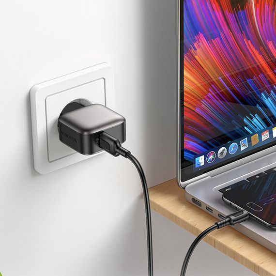СЗУ Borofone BAS52A Absolute QC3.0 18W (1USB-A) + кабель USB to MicroUSB Black | Зображення 5