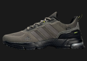 Мужские кроссовки Marathon Pro+ Khaki Black текстиль  весна / літо / осінь A3622
