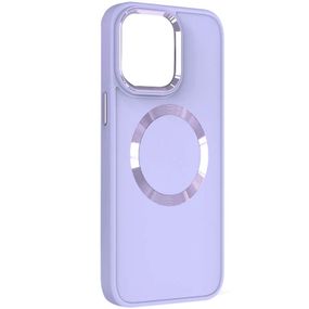 TPU чохол Bonbon Metal Style with MagSafe для Apple iPhone 14 (6.1")