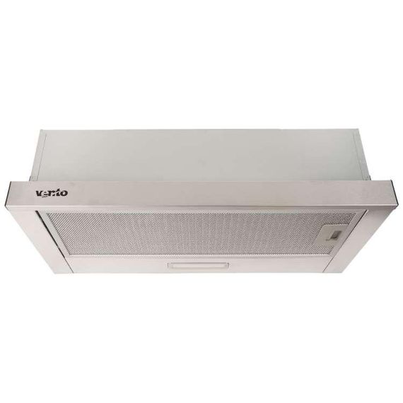 Вытяжка телескопическая 60 см нержавейка Ventolux GARDA 60 INOX (500) LED | Зображення 2