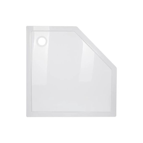 Душевой поддон Qtap Diamond 309912 90x90x12 см + сифон | Зображення 2