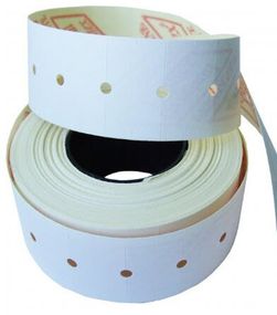 Этикет-лента Printex прямоугольная белая 21x12 мм