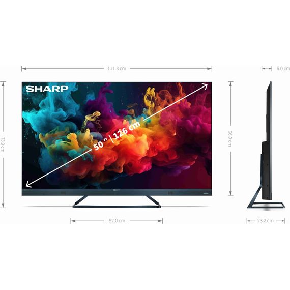 Телевизор Sharp C50FQ5E (4T-C50FQ5EM2AG) | Зображення 9
