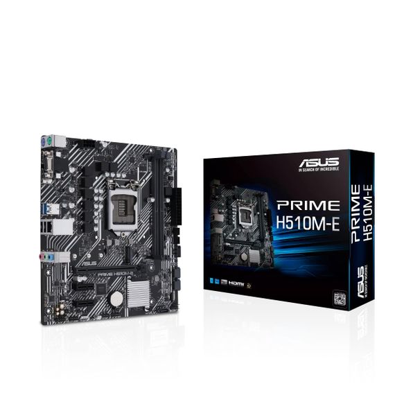 Материнcька плата ASUS PRIME H510M-E s1200 H510 2xDDR4 HDMI DP VGA mATX (90MB17E0-M0EAY0) | Зображення 6