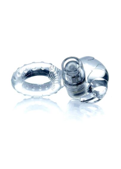 Эрекционное кольцо - Rabbit Vibro CockRing Clear Sex Aura | Зображення 4
