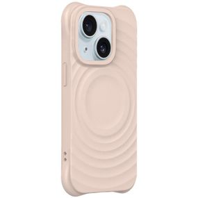 Чехол TPU Orbit with MagSafe для Apple iPhone 15 (6.1") Pink