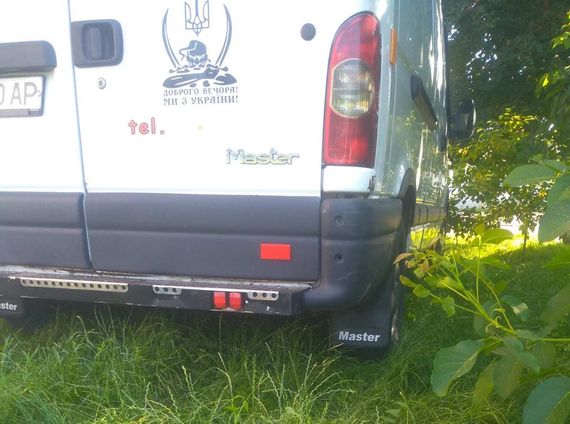 Бризковики з поглибленням (2 шт, гума) для Renault Master 1998-2010 рр | Зображення 5