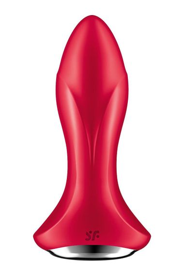 Анальна смарт-вібропробка із перлинним масажем Satisfyer Rotator Plug 1+ Red Sex Aura | Зображення 3