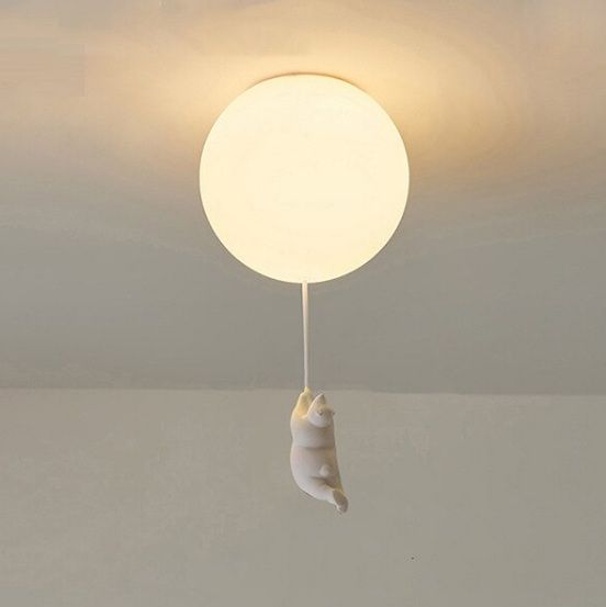 Люстра стельова на 1 лампочку 26804 Білий 50х20х20 см.