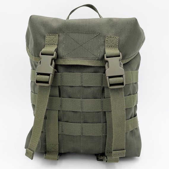 Підсумок універсальний тактичний Олива 5л з molle (сухарка, адміністраторський, багатоцільовий)