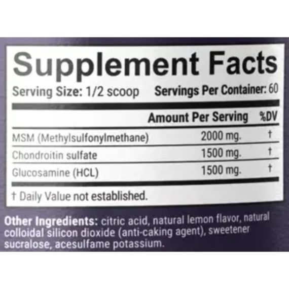 Препарат для суглобів та зв'зок En`vie Lab Chondro Protection 3 Active 300 g /60 servings/ Banana | Зображення 1