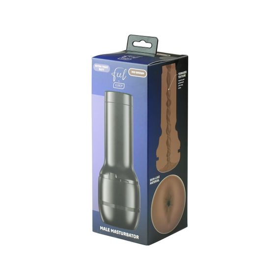 Мастурбатор-попа Kiiroo Feel Stroker Butt Extra Tight Mid Brown для секс-машини Kiiroo Keon Sex Aura | Зображення 6