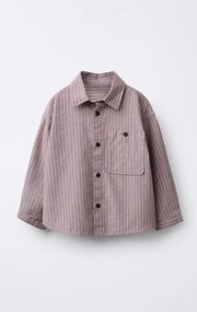Дитяча сорочка для хлопчика Zara 86 см Коричнева (26021705A)