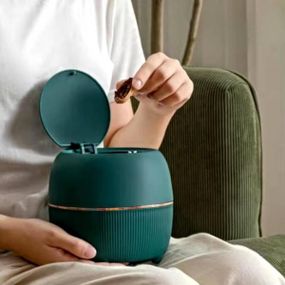 Відро для дрібного сміття Зелене