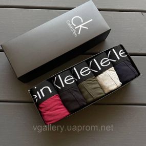 Мужские Трусы CK Black Steel Modal, мужские трусы Кельвин Кляйн c черныйм поясом, летний вариант Модал Премиум