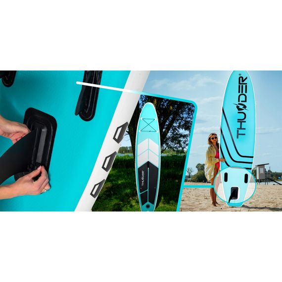 Надувна дошка SUP THUNDER Coast 320 см з веслом Mint | Зображення 1