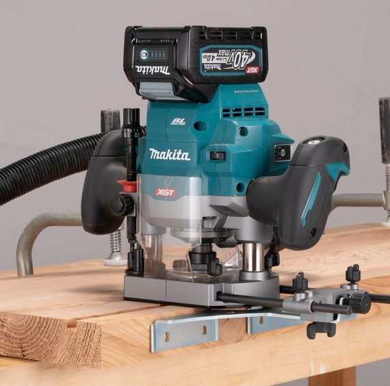 Фрезер аккумуляторный Makita RP001GZ (6/8/12 мм, 8000-25000 мин-1, BL, XGT, без аккумулятора и зарядного устройства) | Зображення 6