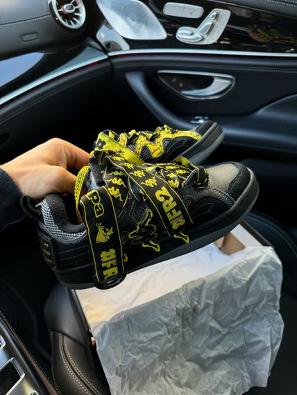 Кроссовки kappa fatty Black Yellow , Вьетнам kp001 40 25.5 | Зображення 8