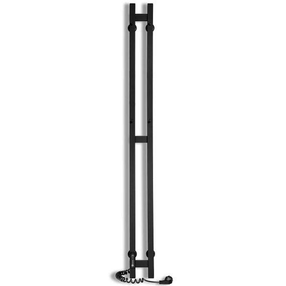 Електрична рушникосушарка Laris Зебра Дует ЧФЧ3 80 х 1200 Е (підкл. зліва) R3 | Зображення 1