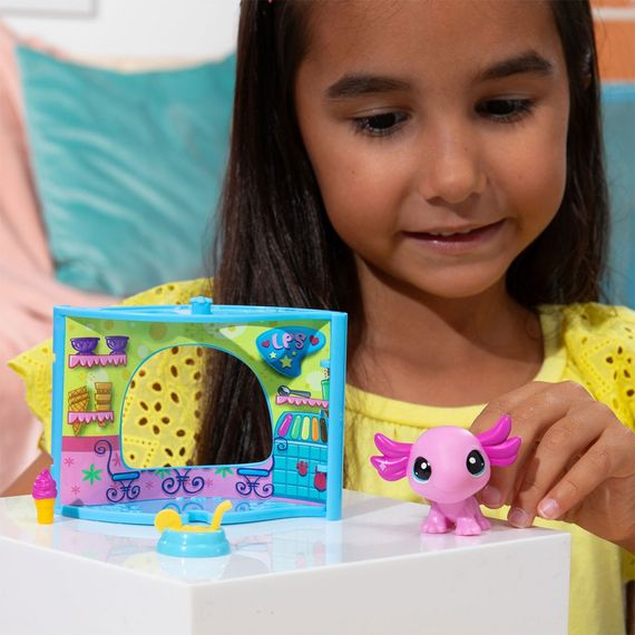 Детский игровой набор "Магазинчик мороженого" Littlest Pet Shop 00593 | Зображення 3