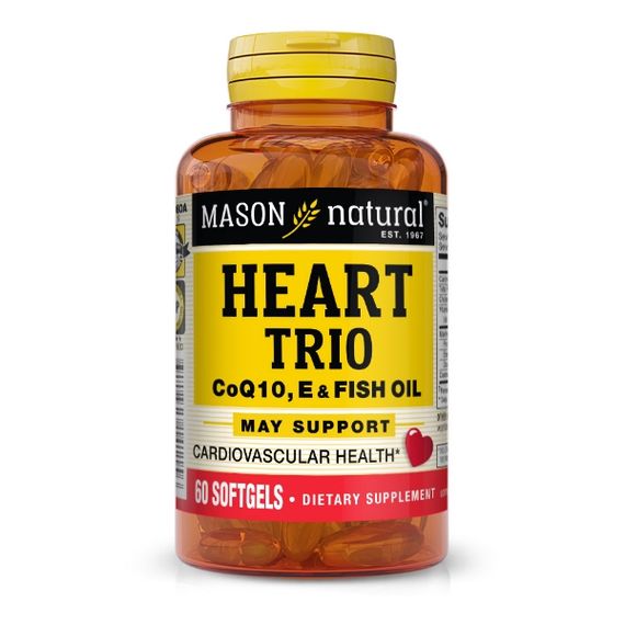 Комплекс для профілактики серця Mason Natural Heart Trio 60 Caps
