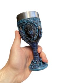 Бокал для вина 3D Драконы