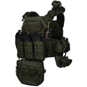 плитоноска Warmor Gen.3 Pro Max + 8 підсумків олива