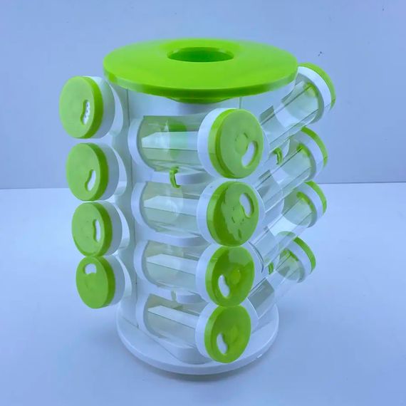 Кухонний обертовий органайзер для спецій XPRO SPICE RACK 1036 чорний (43728-_366)