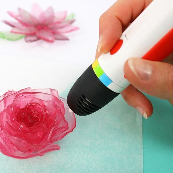 Набор картриджей для 3D ручки  Polaroid Candy pen, клубника, розовый (40 шт) (PL-2505-00) | Зображення 3
