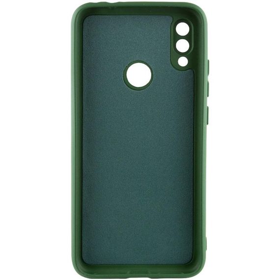 Чохол TPU GETMAN Liquid Silk Full Camera для Xiaomi Redmi Note 7 / Note 7 Pro / Note 7s Зелений / Dark green | Зображення 1