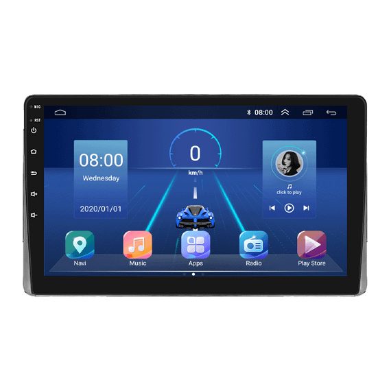 Штатная магнитола 9" Lesko для Toyota 4Runner IV 2002-2005 6/128Gb 4G Wi-Fi GPS Top Тойота